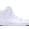 Air Jordan 1 Mid ‘Triple White’ 2018 554724-109