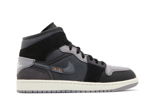 Air Jordan 1 Mid SE Craft 'Inside Out - Black' DM9652-001