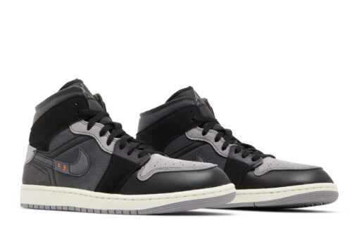 Air Jordan 1 Mid SE Craft 'Inside Out - Black' DM9652-001