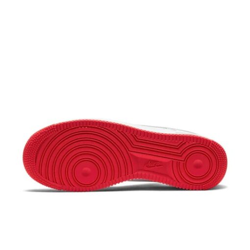 Nike Air Force 1 '07 'Contrast Stitch - White University Red' CV1724-100