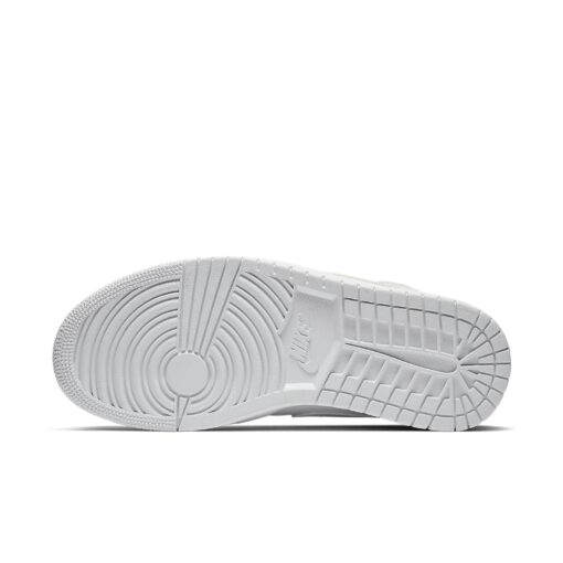 (WMNS) Air Jordan 1 Mid Patent 'Triple White' BQ6472-111