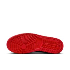 Air Jordan 1 Low 'Black Light Smoke Grey Gym Red' 553558-060