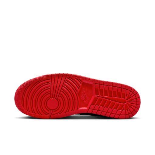 Air Jordan 1 Low 'Black Light Smoke Grey Gym Red' 553558-060