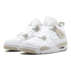 (GS) Air Jordan 4 Retro 'Linen' 487724-118