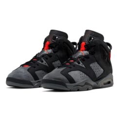 (GS) Air Jordan 6 Retro x Paris Saint-Germain 'Iron Grey' CN1078-001