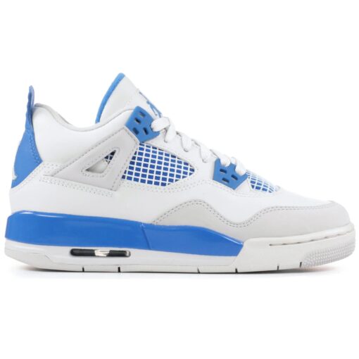 (GS) Air Jordan 4 Retro 'Military Blue' 2012 408452-105