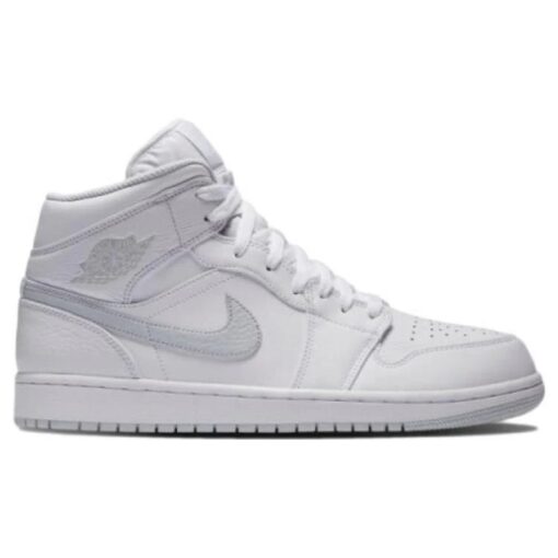 Air Jordan 1 Retro Mid 'White Platinum' 554724-108