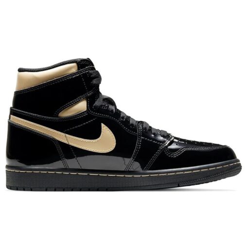 Air Jordan 1 Retro High OG 'Black Metallic Gold' 555088-032