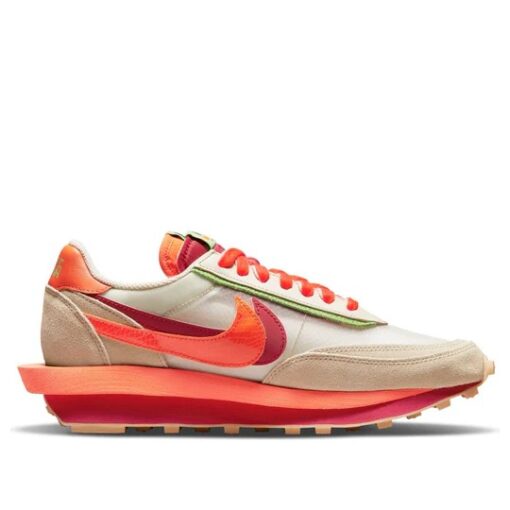 Nike x sacai x Clot LDWaffle 'Net Orange Blaze' DH1347-100