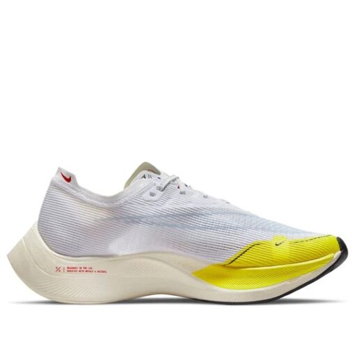 (WMNS) Nike ZoomX Vaporfly Next% 2 'White Yellow Strike' DM9056-100