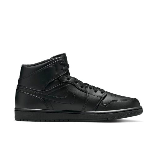 Air Jordan 1 Mid 'Triple Black' 2022 554724-093