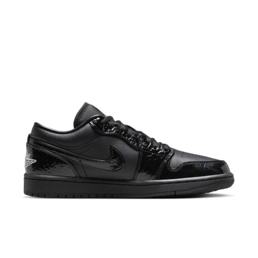 (WMNS) Air Jordan 1 Low SE 'Black Patent' HJ7743-010