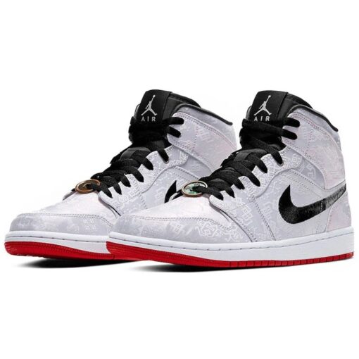 Air Jordan 1 Mid x CLOT 'Fearless' CU2804-100