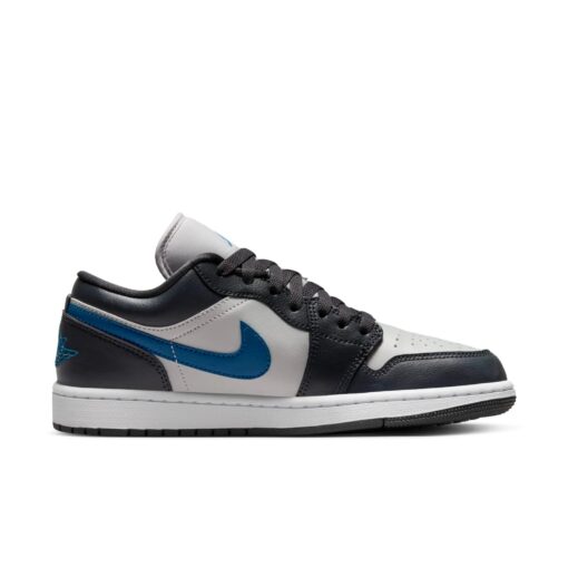 (WMNS) Air Jordan 1 Low 'Anthracite Industrial Blue' DC0774-040