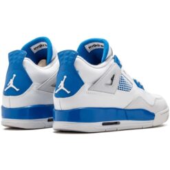 (GS) Air Jordan 4 Retro 'Military Blue' 2012 408452-105