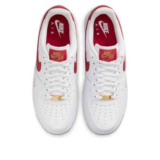 (WMNS) Nike Air Force 1 Essential Low 'White Gym Red' CZ0270-104