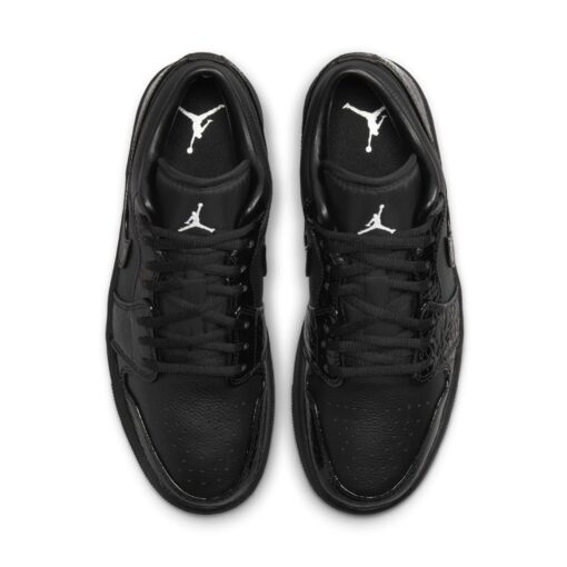 (WMNS) Air Jordan 1 Low SE 'Black Patent' HJ7743-010