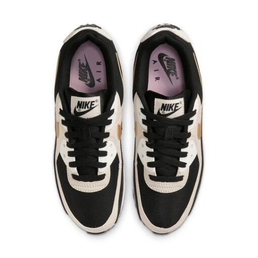 (WMNS) Nike Air Max 90 'Black Metallic Gold' DB9578-001