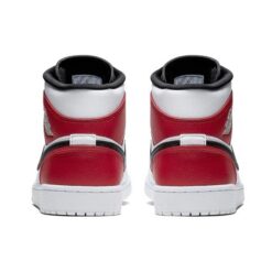 Air Jordan 1 Mid 'White Chicago' 554724-116