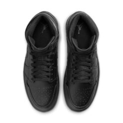 Air Jordan 1 Mid 'Triple Black' 2022 554724-093