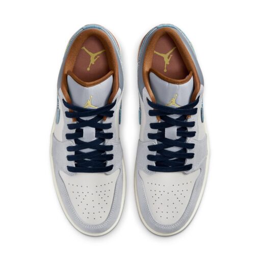 Air Jordan 1 Low SE 'Phantom Repaired Denim Swoosh' FZ5042-041
