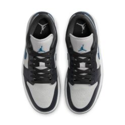 (WMNS) Air Jordan 1 Low 'Anthracite Industrial Blue' DC0774-040