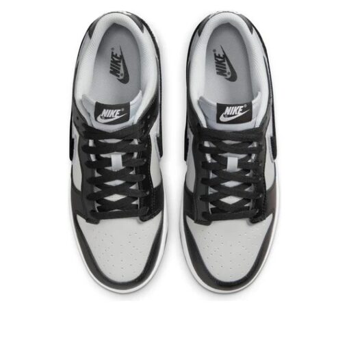 Nike Dunk Low 'Chenille Swoosh - Black Grey Fog' DQ7683-001