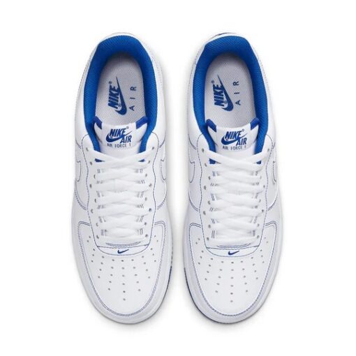 Nike Air Force 1 '07 'Contrast Stitch - White Game Royal' CV1724-101