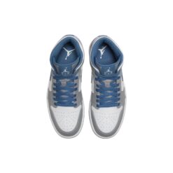 Air Jordan 1 Mid 'Cement Grey True Blue' DQ8426-014