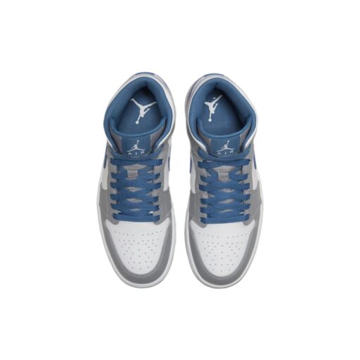 Air Jordan 1 Mid 'Cement Grey True Blue' DQ8426-014