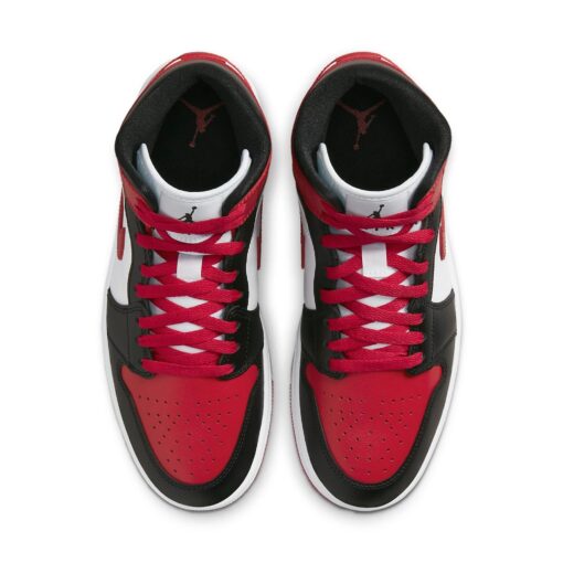 (WMNS) Air Jordan 1 Mid 'Alternate Bred Toe' BQ6472-079