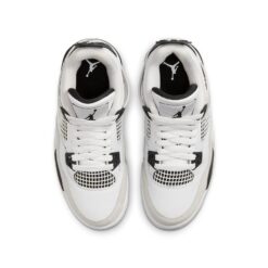 (GS) Air Jordan 4 Retro 'Military Black' 408452-111