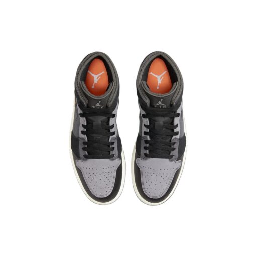 Air Jordan 1 Mid SE Craft 'Inside Out - Black' DM9652-001