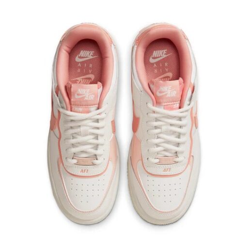 (WMNS) Nike Air Force 1 Shadow 'White Coral Pink' CJ1641-101