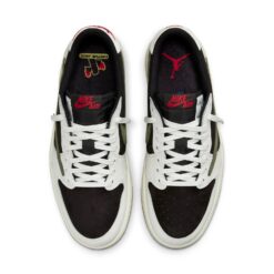 (WMNS) Air Jordan 1 Retro Low OG SP x Travis Scott 'Medium Olive' DZ4137-106