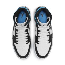 (WMNS) Air Jordan 1 Mid 'University Blue Black White' BQ6472-102