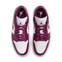 (WMNS) Air Jordan 1 Low 'White Fireberry' DC0774-161