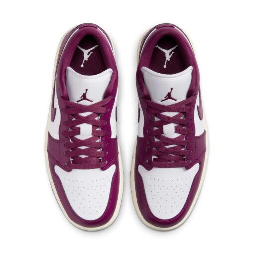 (WMNS) Air Jordan 1 Low 'White Fireberry' DC0774-161
