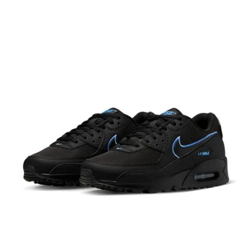 Nike Air Max 90 'Black University Blue' FJ4218-001