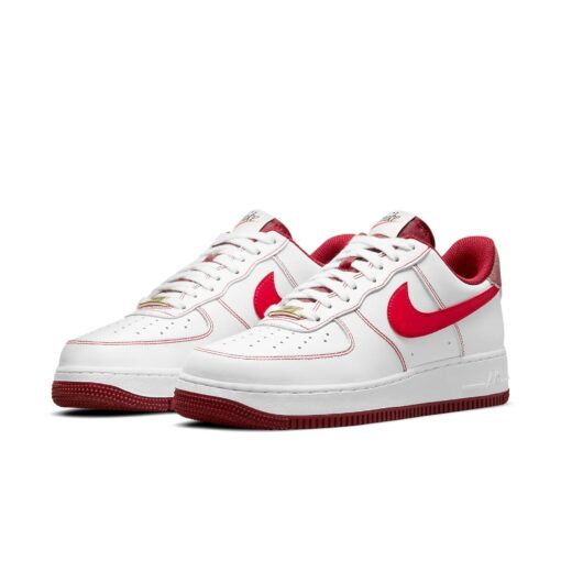 Nike Air Force 1 '07 'White University Red' DA8478-101