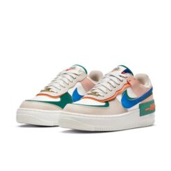 (WMNS) Nike Air Force 1 Shadow 'Sail Signal Blue Green' CI0919-109