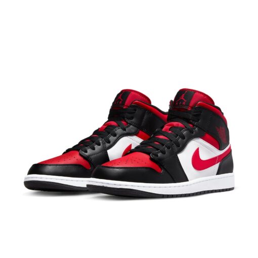 Air Jordan 1 Mid 'Bred Toe' 554724-079