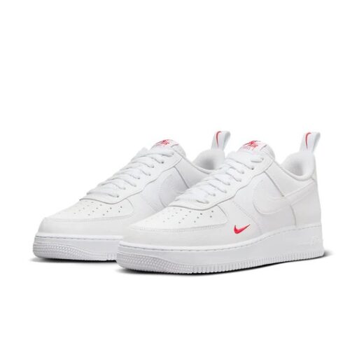 Nike Air Force 1 '07 'White University Red' FZ7187-100
