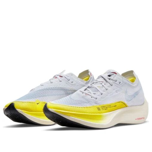 (WMNS) Nike ZoomX Vaporfly Next% 2 'White Yellow Strike' DM9056-100