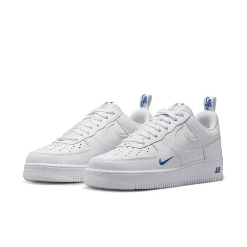Nike Air Force 1 Low Cut Out 'Reflective Swoosh White Blue' FB8971-100