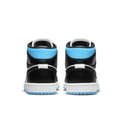 (WMNS) Air Jordan 1 Mid 'University Blue Black White' BQ6472-102