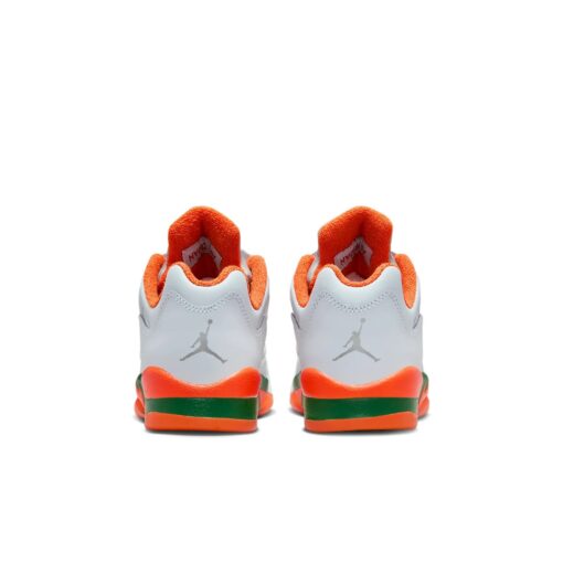 (GS) Air Jordan 5 Retro Low 'Miami Hurricanes' FQ1293-018