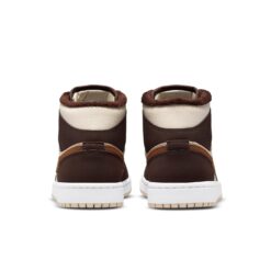 (WMNS) Air Jordan 1 Mid SE 'Cream Dark Chocolate' DO6699-200