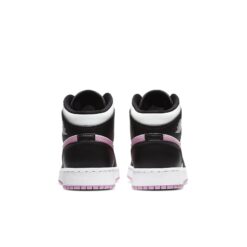 (GS) Air Jordan 1 Mid 'White Light Arctic Pink' 555112-103