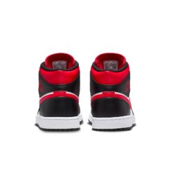 Air Jordan 1 Mid 'Bred Toe' 554724-079